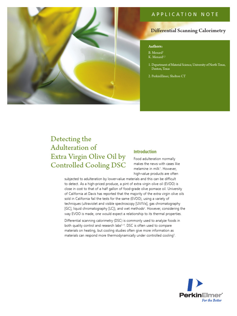 APP Detecting The Adulteration of Extra Virgin Olive Oil 011432 01 ...