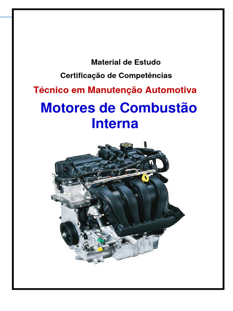 Motores de Combustão Interna: Guia Técnico | PDF | Motores ...