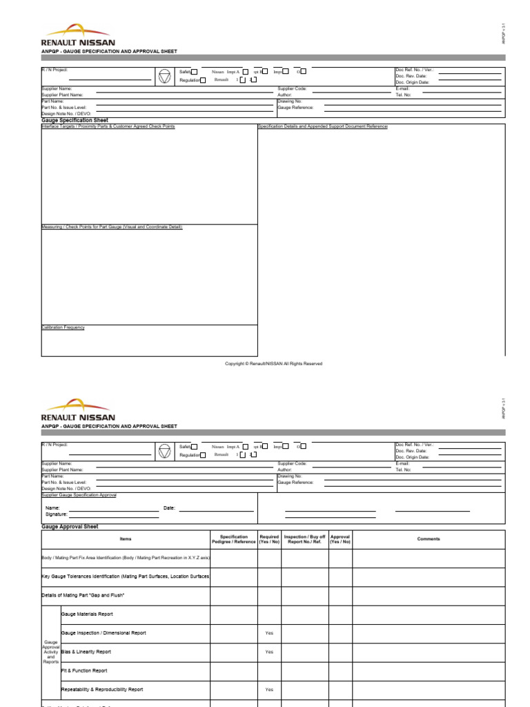 Gauge | PDF | Specification (Technical Standard)