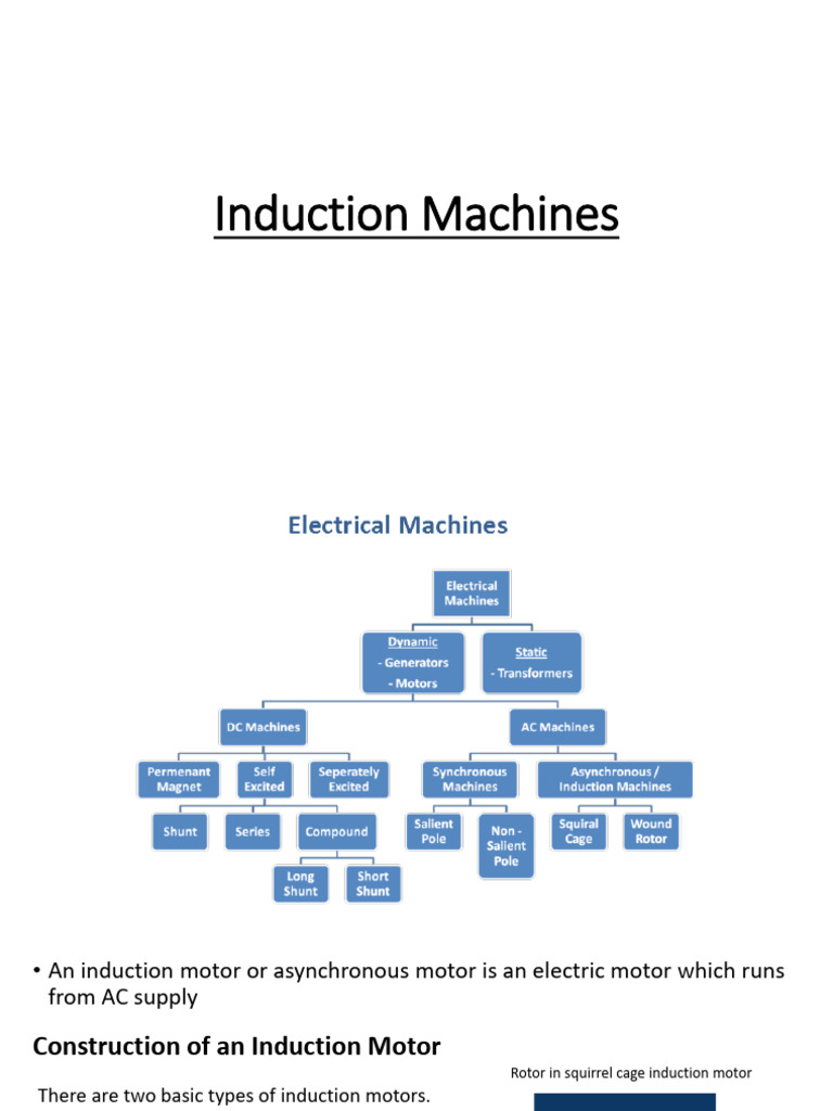 3-Phase Induction Motor Overview | PDF | Electric Motor | Electromagnetism