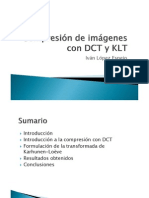 Comparación Entre La Aplicación de La DCT y La KLT A La Compresión de Imágenes Digitales