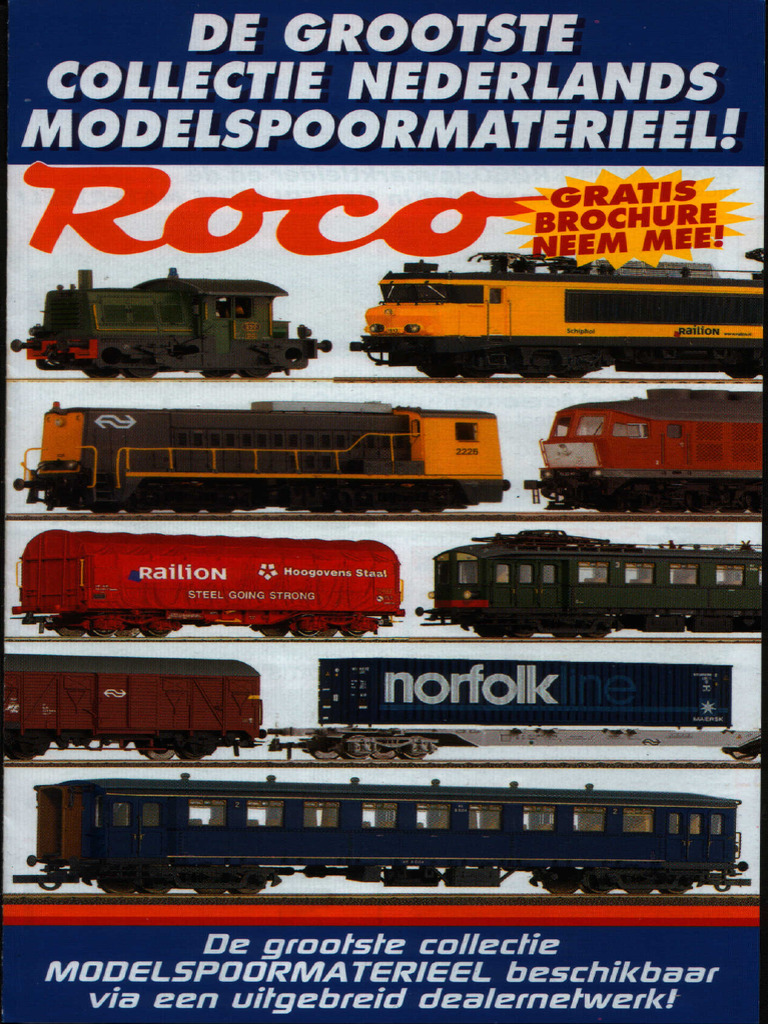 Roco Nederlands Materieel 2006 | PDF