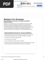 Download Statistics for Dummies Cheat Sheet by justinmckone SN75446749 doc pdf