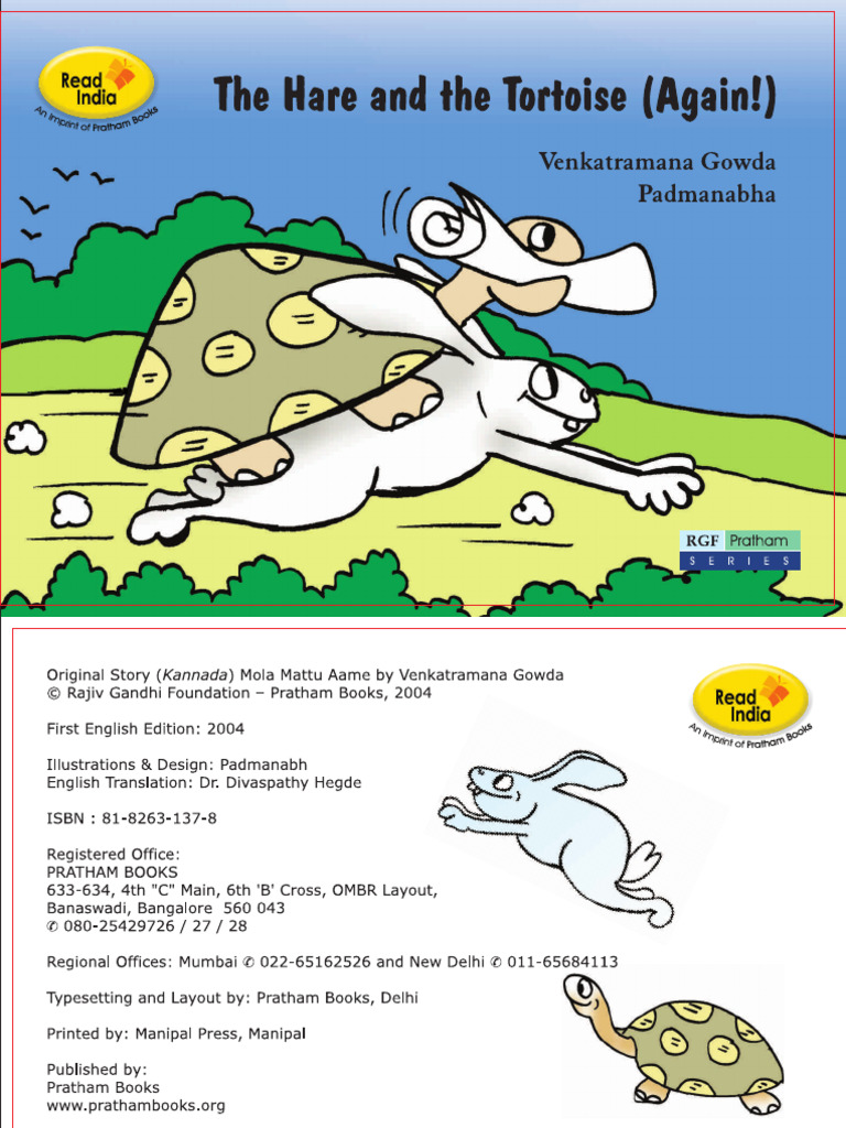 The Hare and The Tortoise Again English | PDF