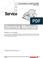 Okidata Fax OkiFax 4515 Parts and Service Manual