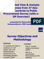Session 1 eGP Survey Ramanathan