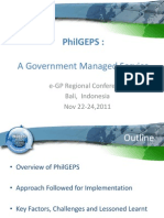 Philgeps:: A Government Managed Service