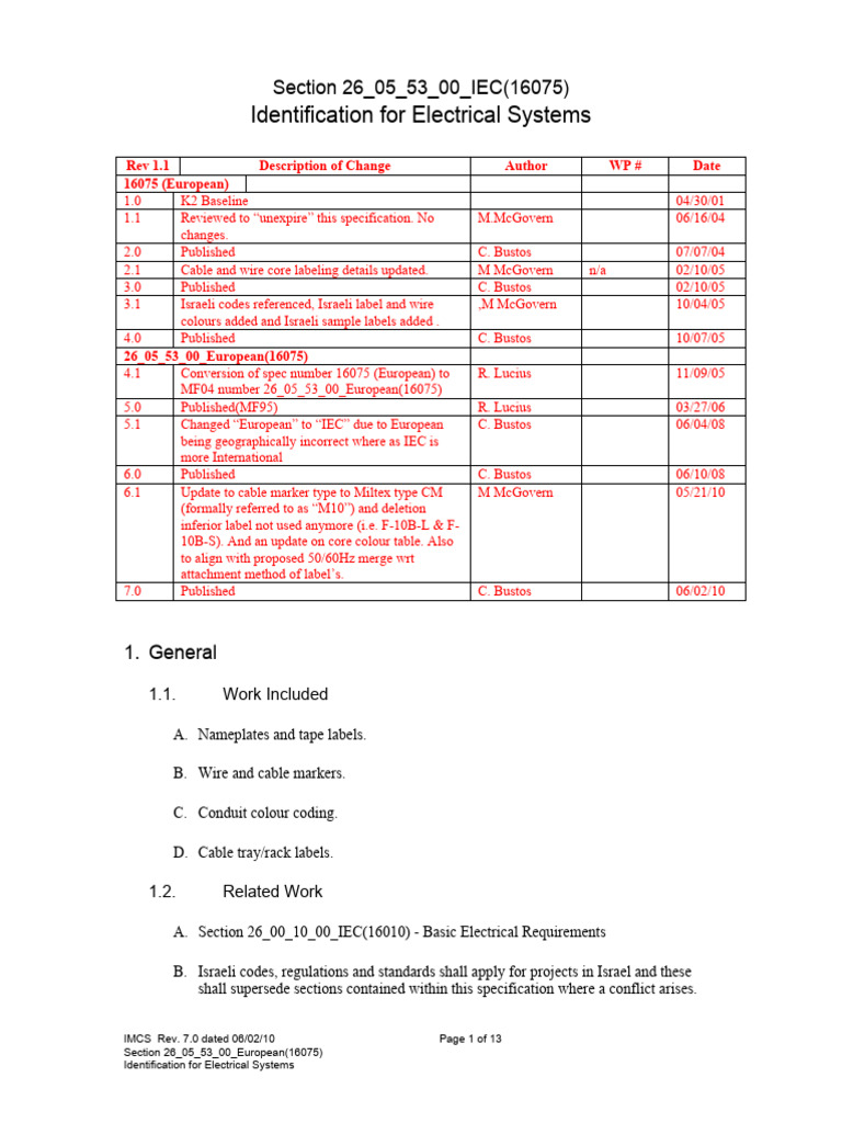 Electrical Systems Identification Guide | PDF | Electrical Wiring ...