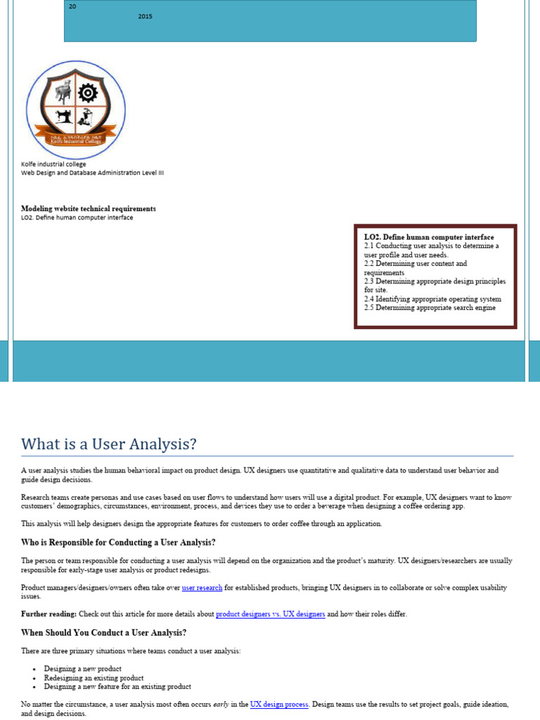 Defining Human-Computer Interface | PDF | Use Case | Qualitative Research