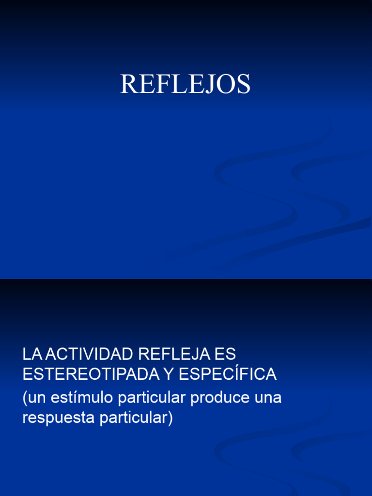 REFLEJOS | PDF | Ciencia y matemáticas