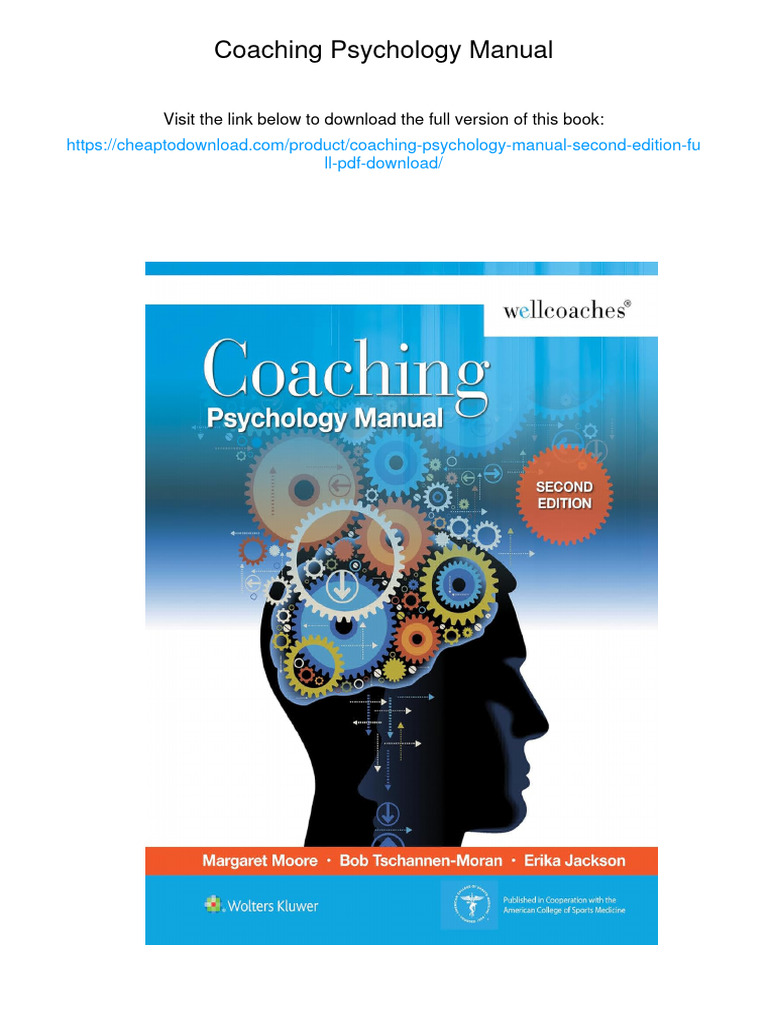 Coaching Psychology Manual. ISBN 1451195265, 978-1451195262