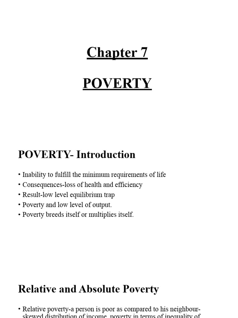 Understanding Poverty in India | PDF | Poverty | Poverty & Homelessness