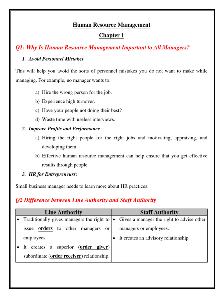 Human Resource Management Solution Final | PDF | Human Resource ...