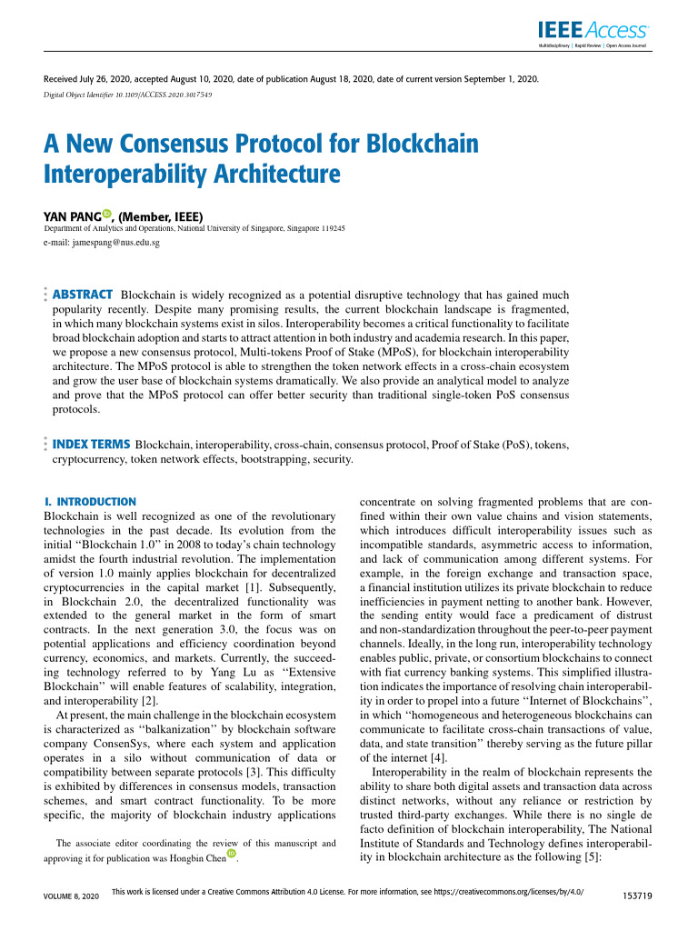 New MPoS Consensus Protocol for Blockchain | PDF | Cryptocurrency ...