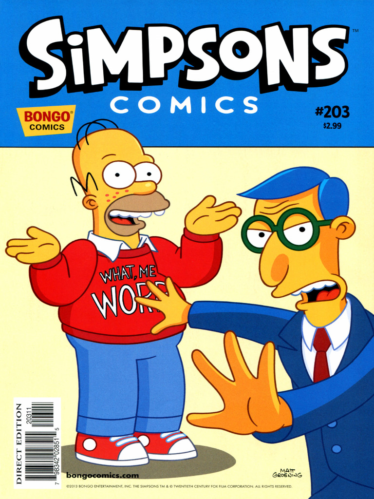 Simpsons Comics 203 | PDF