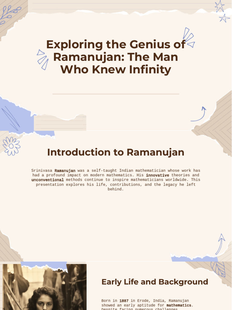 Ramanujan: The Man Who Knew Infinity | PDF | Mathematics | Science