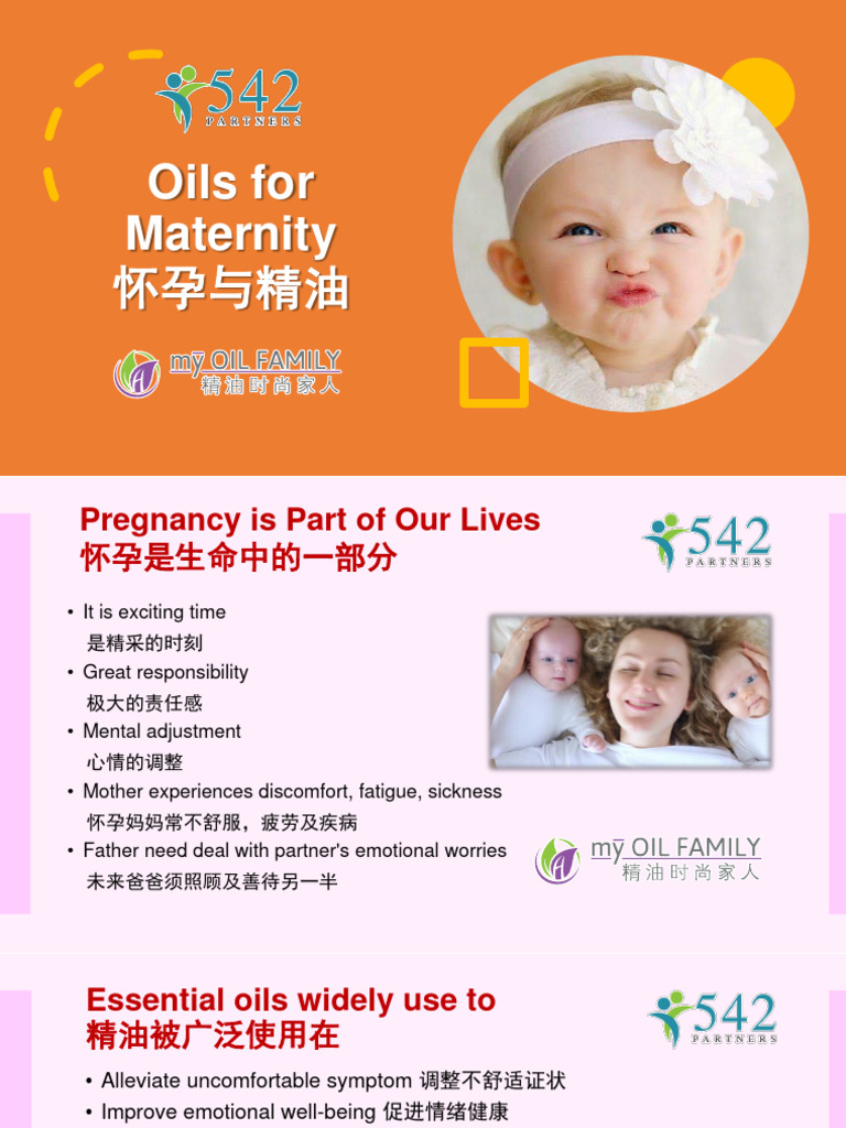 Oils For Maternity | PDF | Essential Oil | Pregnancy