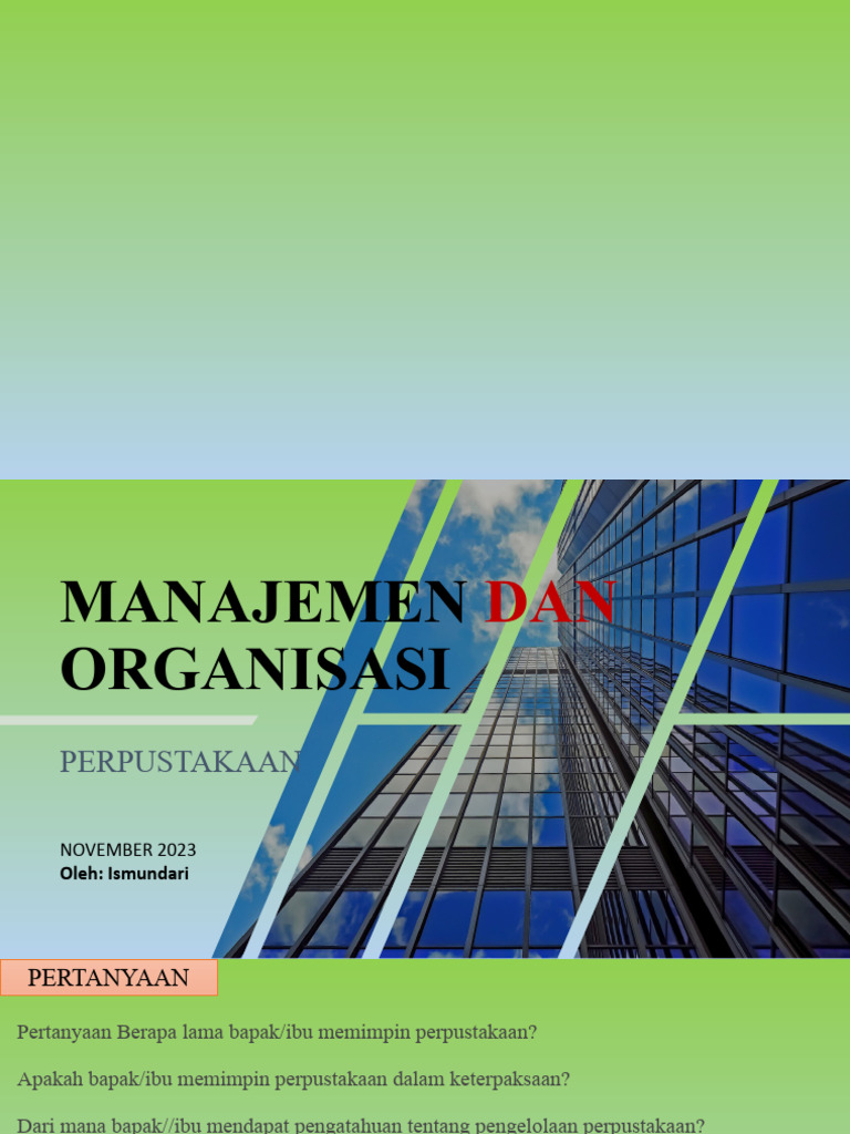Presentation 1 | PDF | Karier & Perkembangan | Seni & Disiplin Bahasa