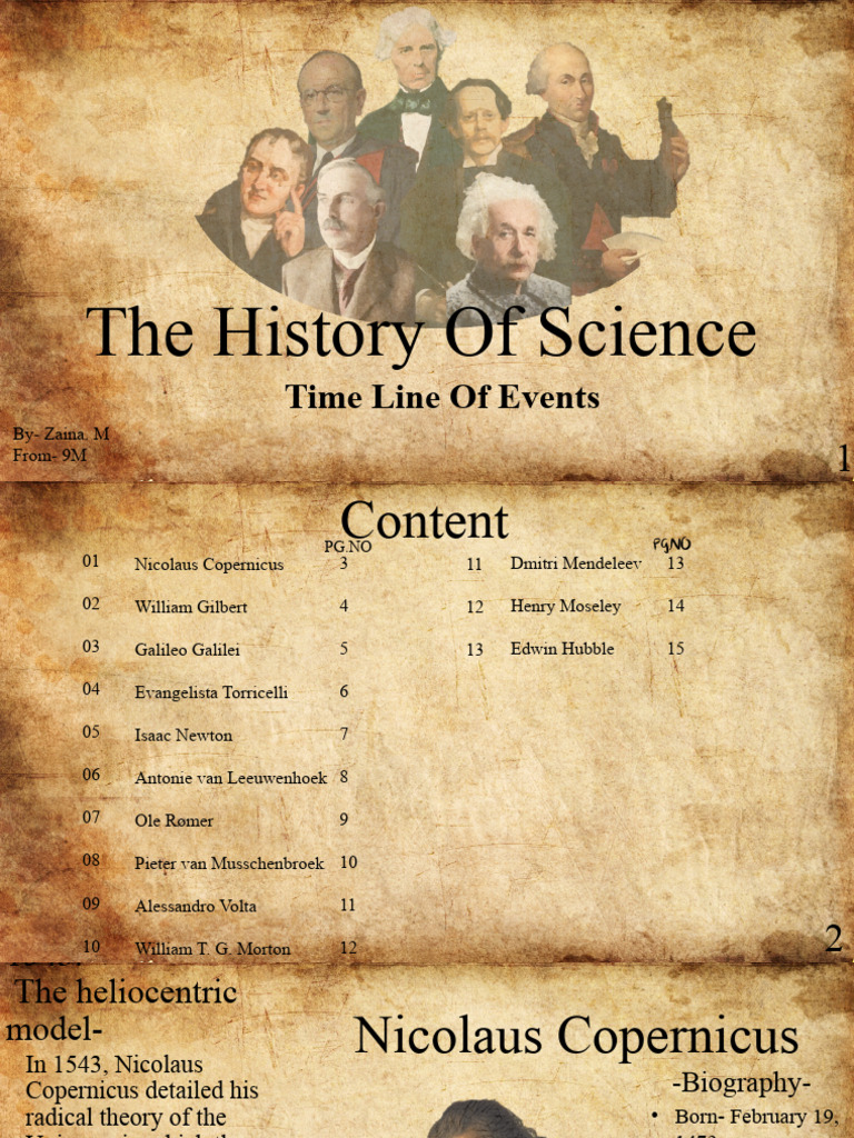 The History of Science | PDF | Galileo Galilei | Heliocentrism