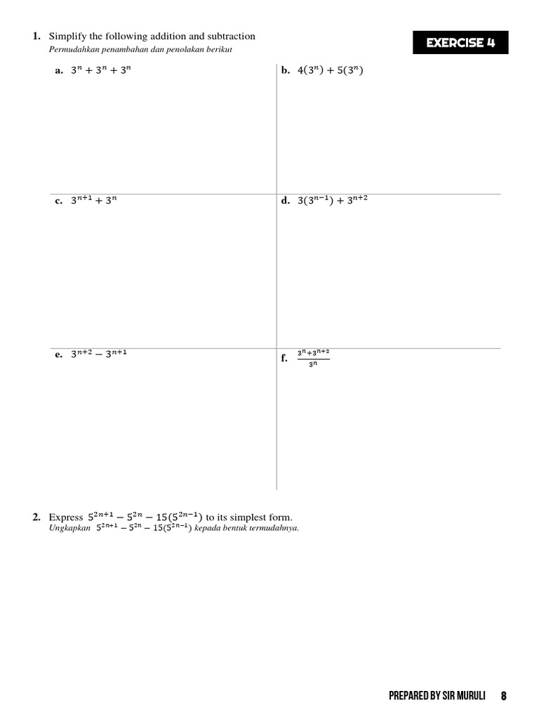 Chapter 4 Indices | PDF