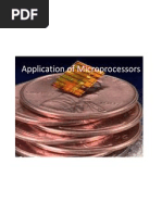 Application of Microprocessors