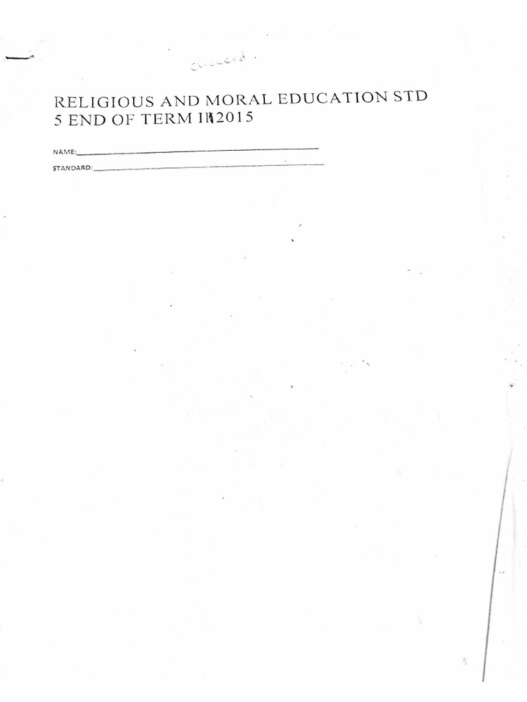 RME STD 5 Term 2.. | PDF