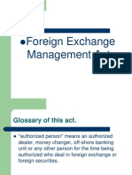 Foreign Exchange Management Act