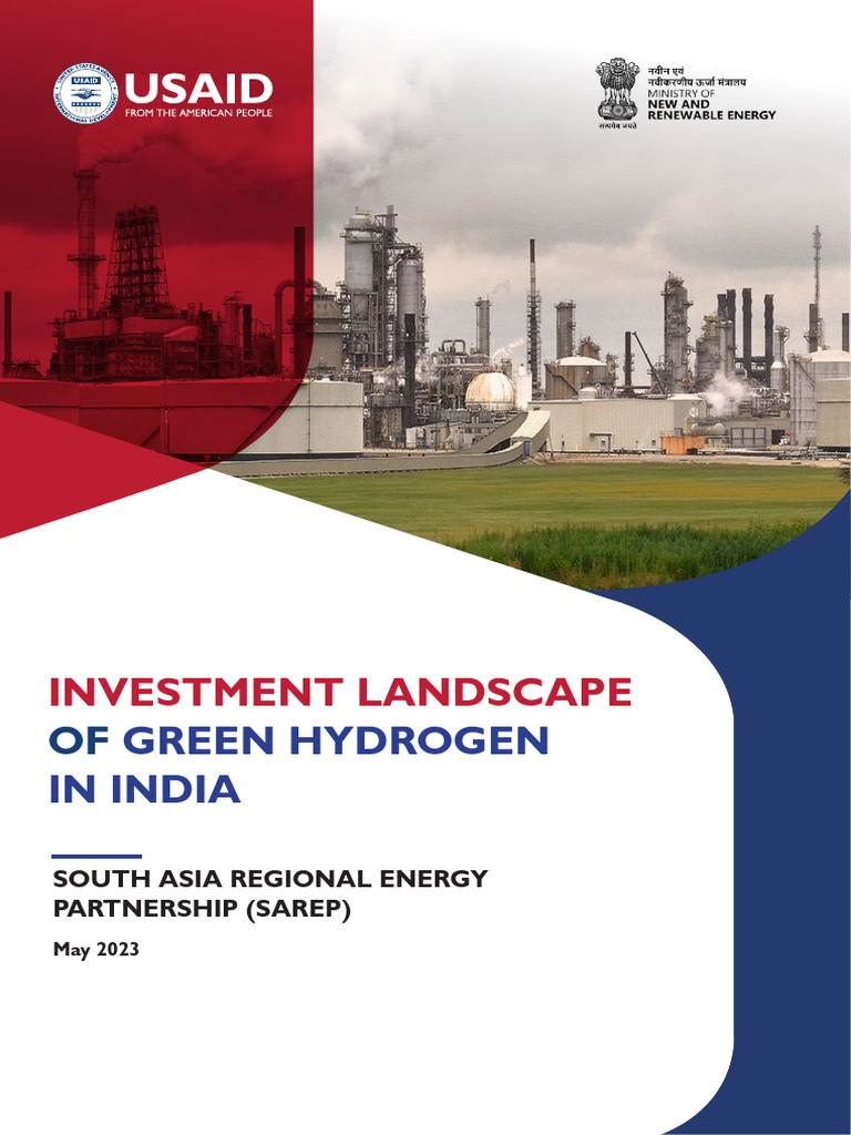 Green Hydrogen Investment in India 2023 | PDF | Hydrogen | Climate ...