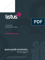 Listus - Serviço Agregador de Lista de Presentes