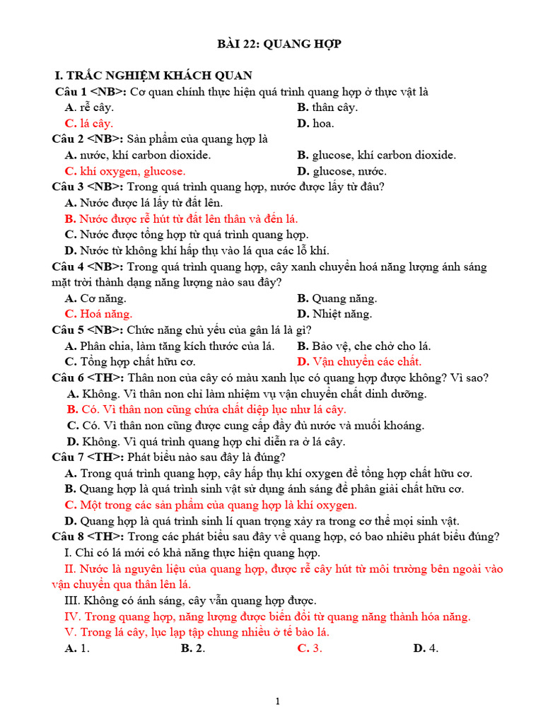 Bài 22 - KHTN - KNTT | PDF