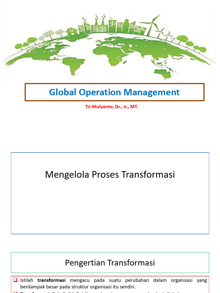 Transformasi Digital dalam Manajemen Global | PDF | Bisnis ...