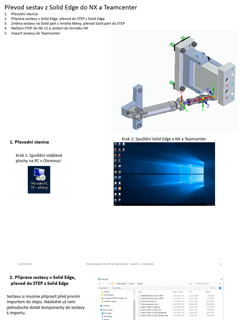 Prevod sestav z solid edge do nx a teamcenter 01 pdf