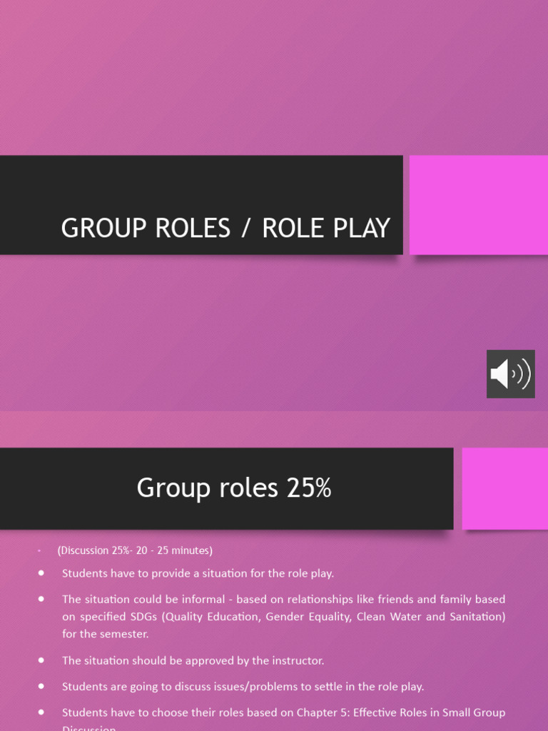 A232 - Group Roles - Briefing - Recorded | PDF | Career & Growth | Self ...