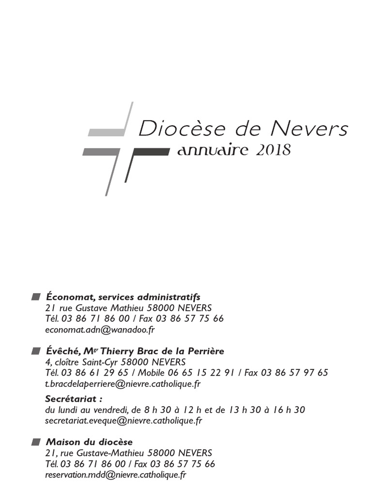 Annuaire 2018 | PDF | François (pape) | Église catholique