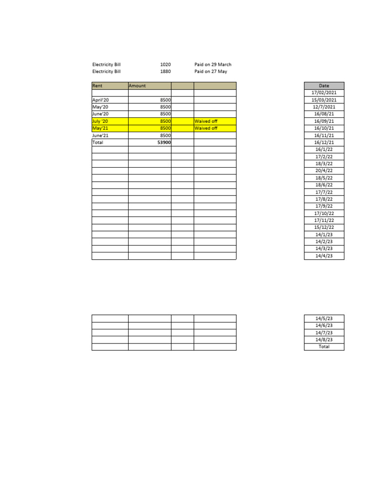Shop Ali Rent | PDF