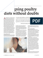 Designing Poultry Diets Without Doubts