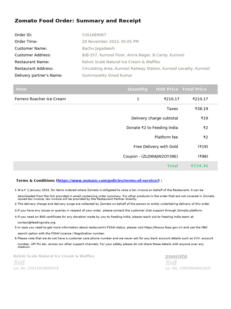 Order ID 5351689067 | PDF