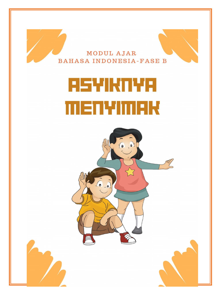 Rosdiana - Modul Ajar Bahasa Indonesia | PDF | Seni & Disiplin Bahasa ...