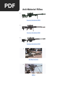 List Gun & Manufacturer PDF