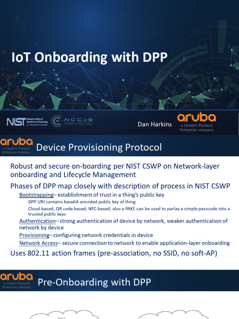 IoT Device Onboarding with DPP | PDF | Security | Computer Security