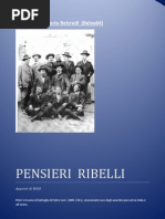 PENSIERI  RIBELLI - Appunti di RIGO