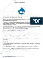 Instalar Drupal