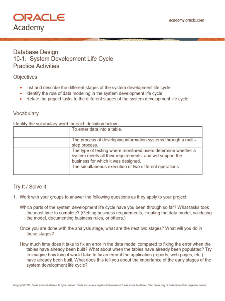 DD 10 1 Practice | PDF