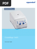 Service-Manual Centrifuge-5424 Eng | PDF | Centrifugation | Centrifuge