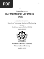 Heat Treatment of Low Carbon Steel