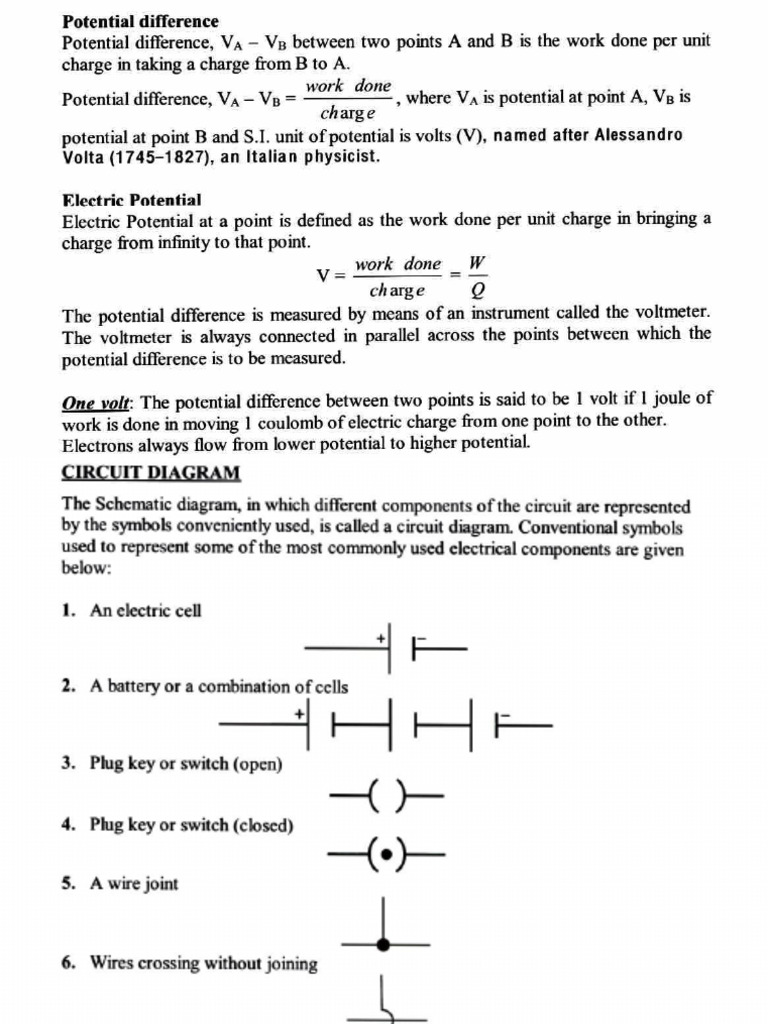 Understanding Electric Potential and Resistance | PDF | Electrical ...