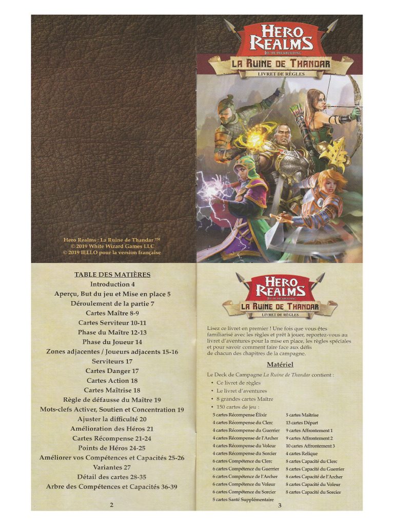HR Rune Livret Regles | PDF