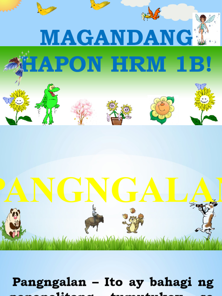 Power Point Pangngalan | PDF