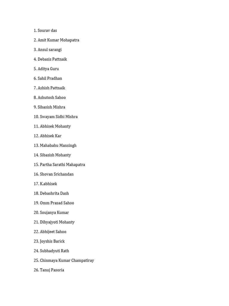 Futsal Club Name Suggestions | PDF