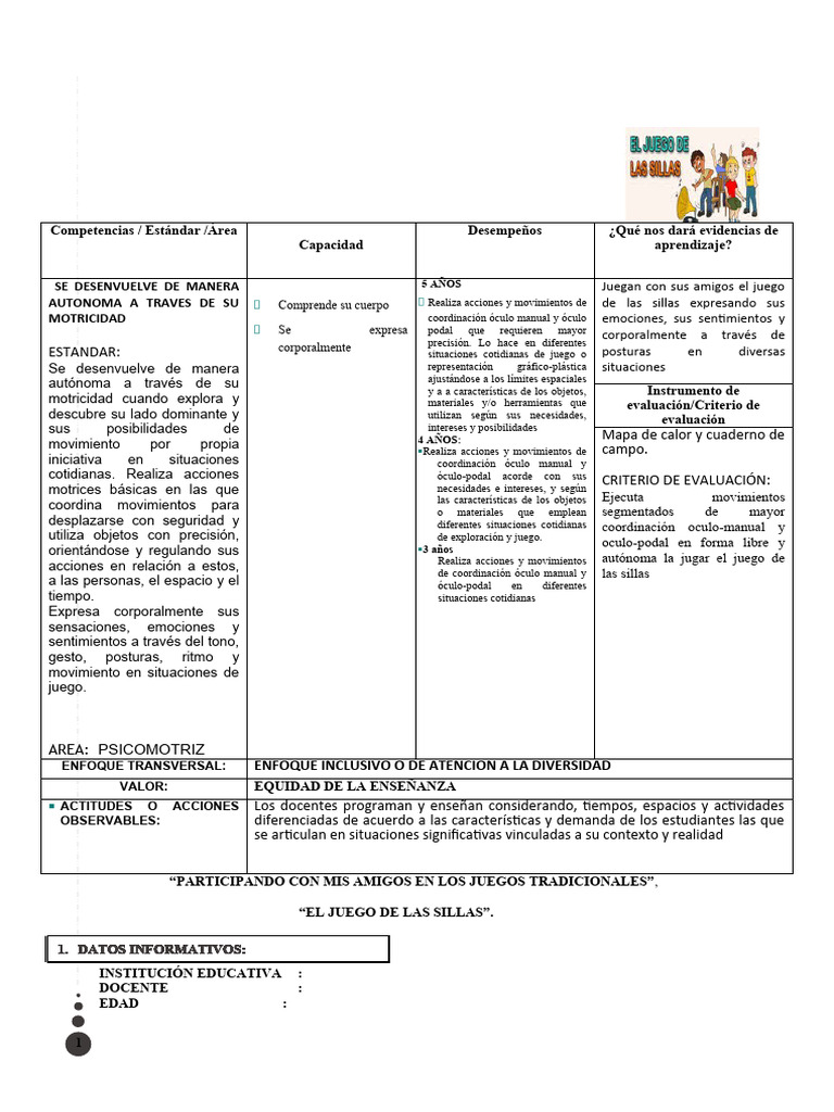 (U) Dia 09 de Octubre Inicial 2023 | PDF | Evaluación | Las emociones